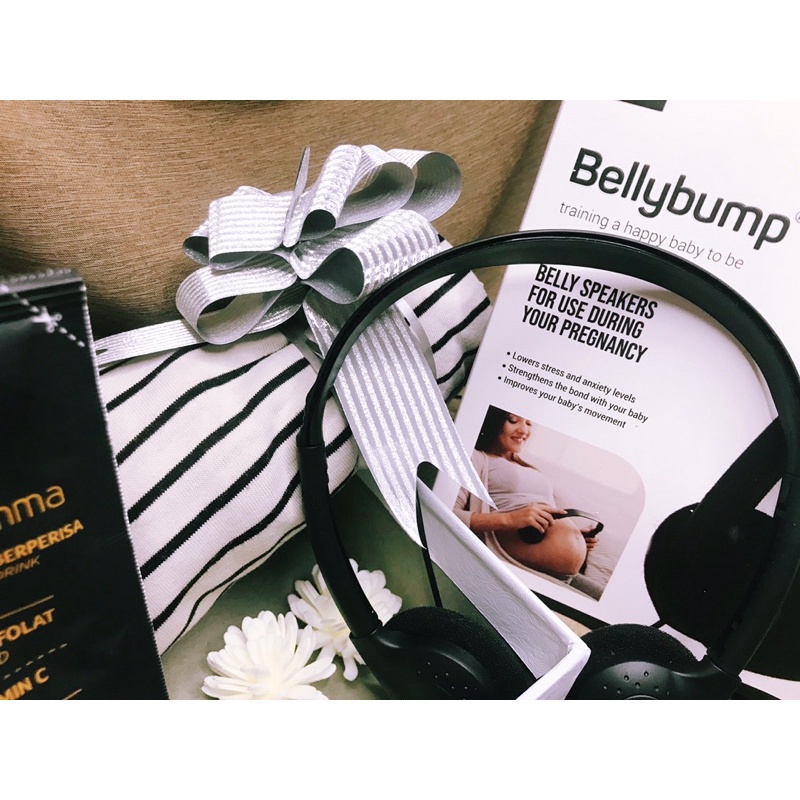 KADO HAMPERS IBU HAMIL NHP BELLYBUMP HYDROMAMMA HAPPYMOMMA BAJU HAMIL MINUMAN BUMIL ASAM FOLAT