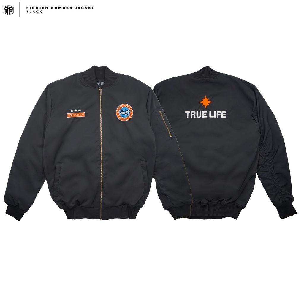 (CUCI GUDANG) Bomber Jacket Fighter Series