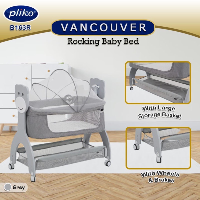 Pliko Vancouver Rocking Baby Box B163R / Baby Box Pliko Vancouver