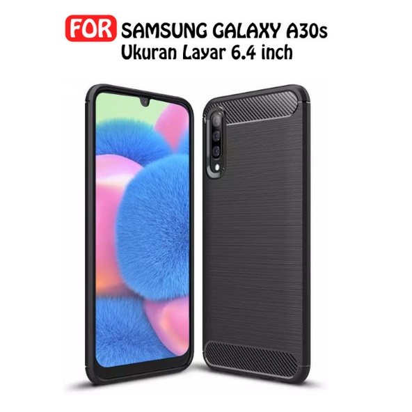 Baseus Silicone SoftCase Cover Samsung Galaxy A50 A50s A30s Casing Ultra Slim Black Matte