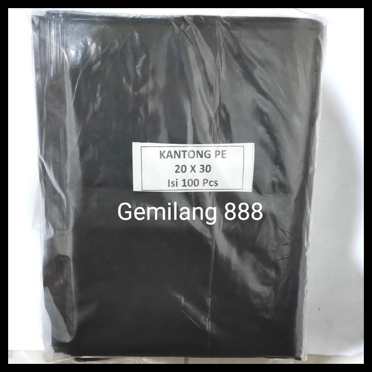 

Hd Packing Hitam Uk 20X30 (10Bks), Plastik Packing - Bungkus Paket