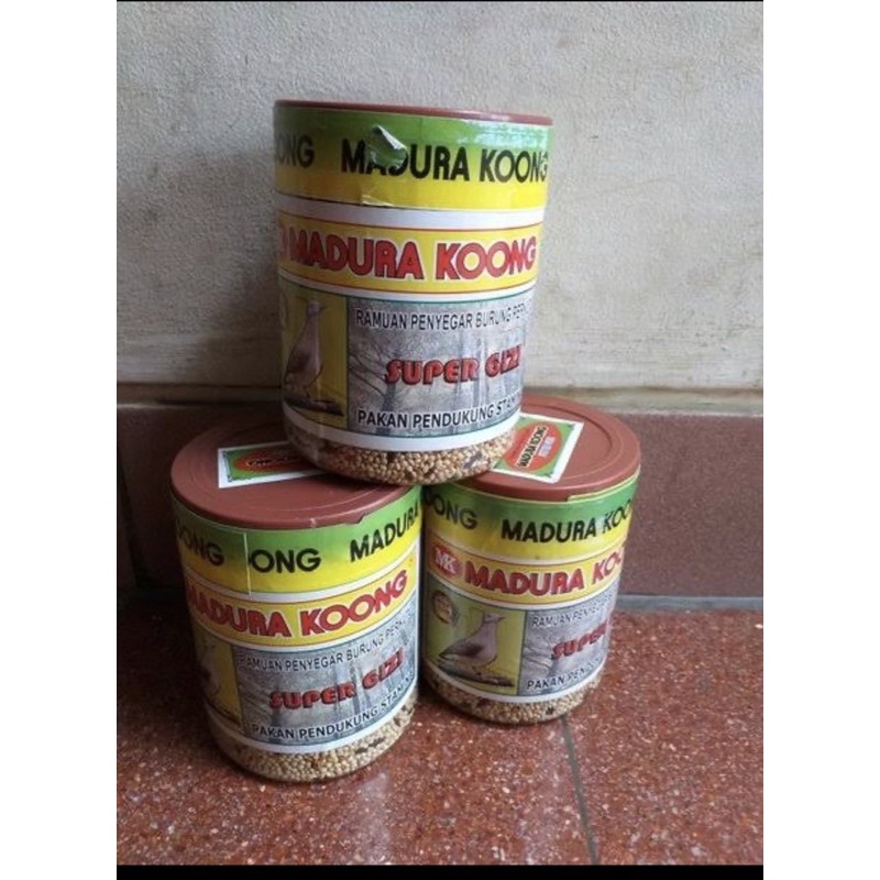 madura koong perkutut / pakan makanan burung perkutut kutut / bird food madura kung