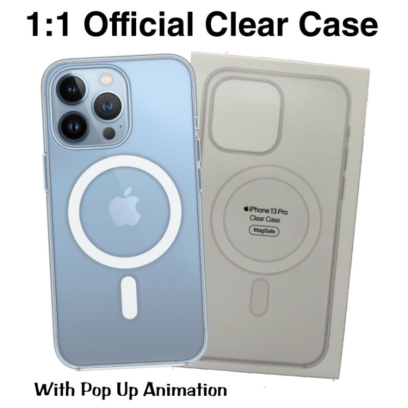 Clear Case iPhone 13 / Mini / Pro / Max Magsafe Magnetic with Animation