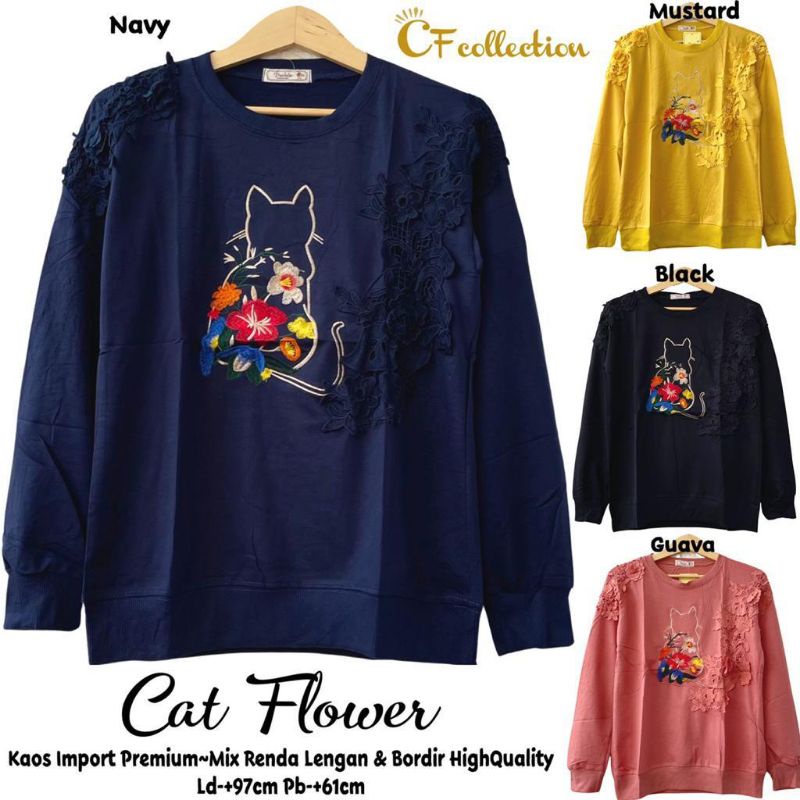 

CAT FLOWER by CF