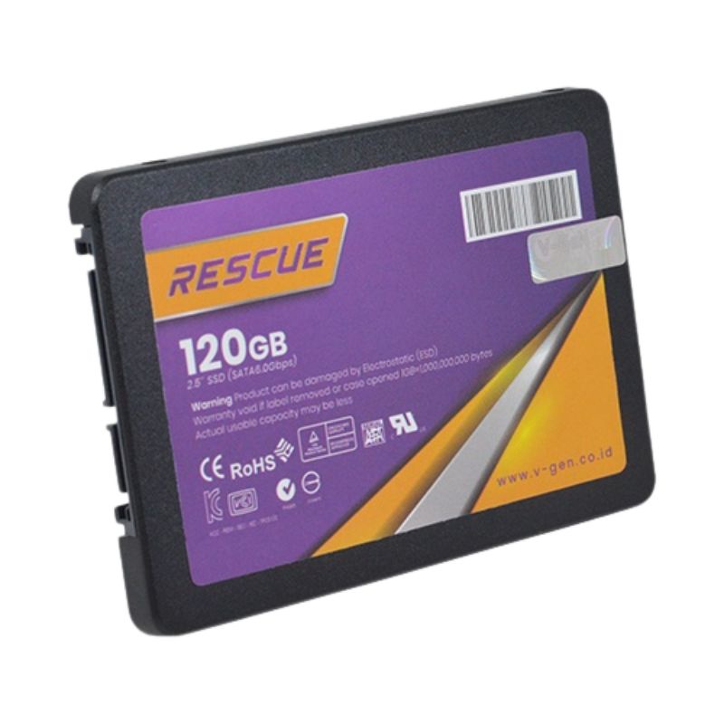 HARDISK SSD VGEN 120 GB V-GEN RESCUE SSD 120GB SATA III - SSD 120GB VGEN RESCUE