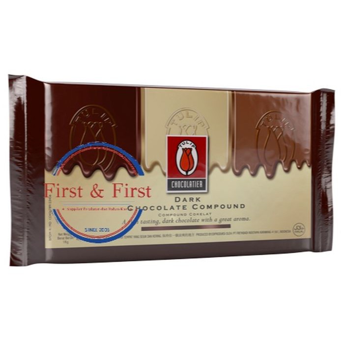 

Jual Coklat Tulip Dark Chocolate Compound 1 Kg Murah