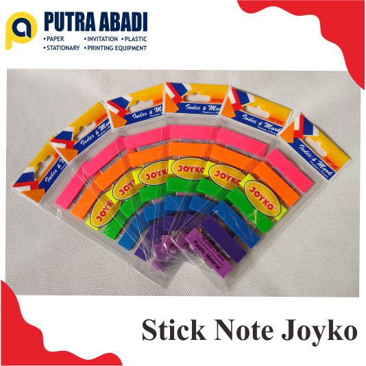 

PEMBATAS BUKU JOYKO STICK NOTE IM-03