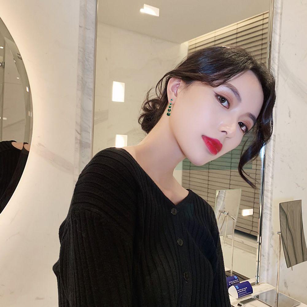 Mxbeauty Anting Wanita Manis Retro Hadiah Pesta Liontin Fashion Perhiasan Gaya Korea Anting