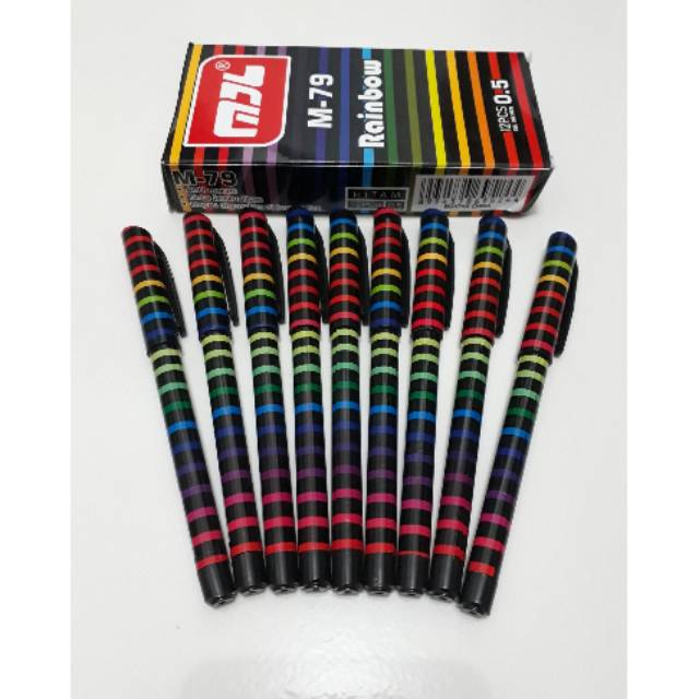 

Pulpen rainbow#pulpen pelangi cantik#gel ink pen