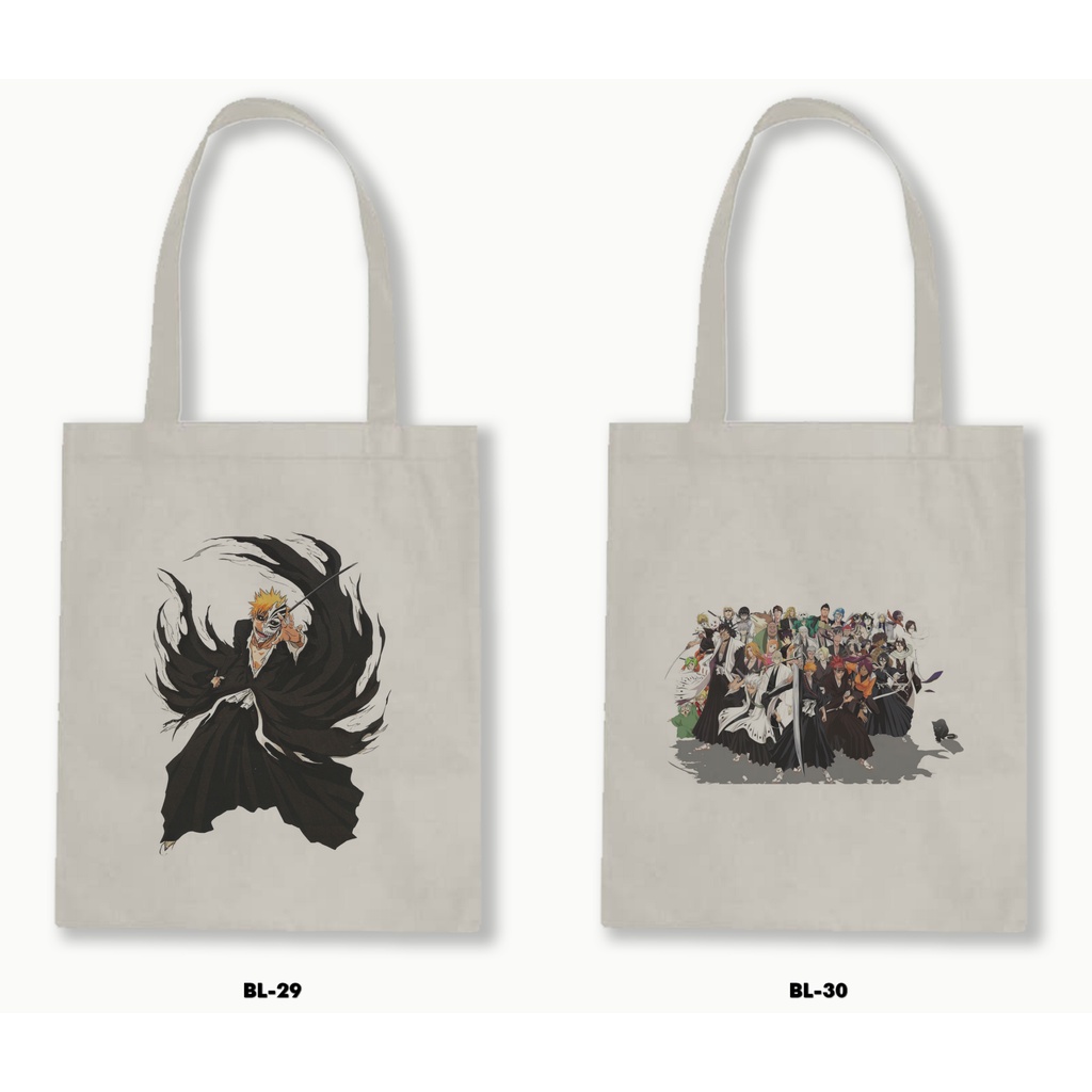 TOTE BAG BLACU - BLEACH / ANIME / MANGA 02