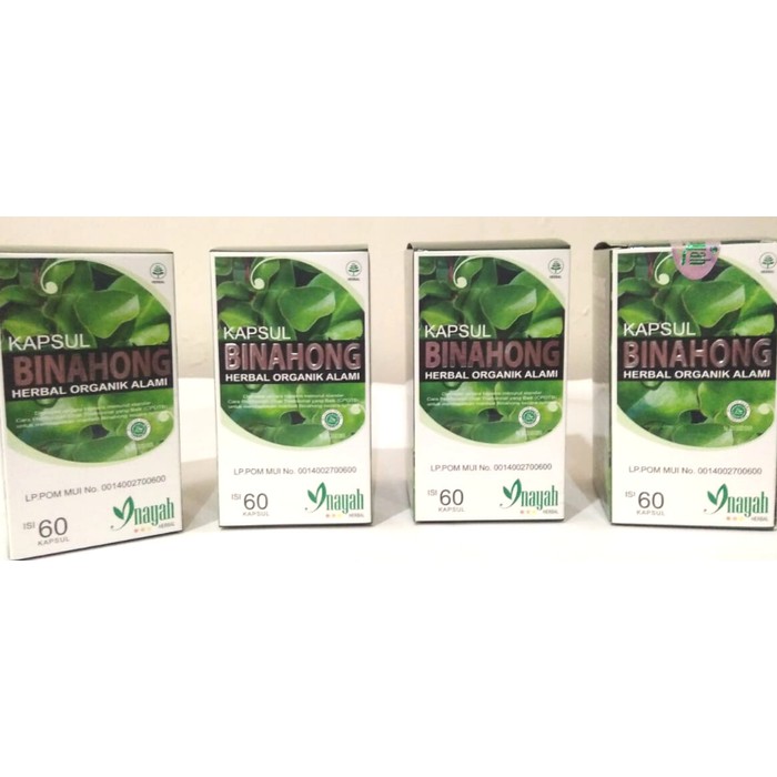 

Kapsul Binahong Herbal Organik Alami ORIGINAL