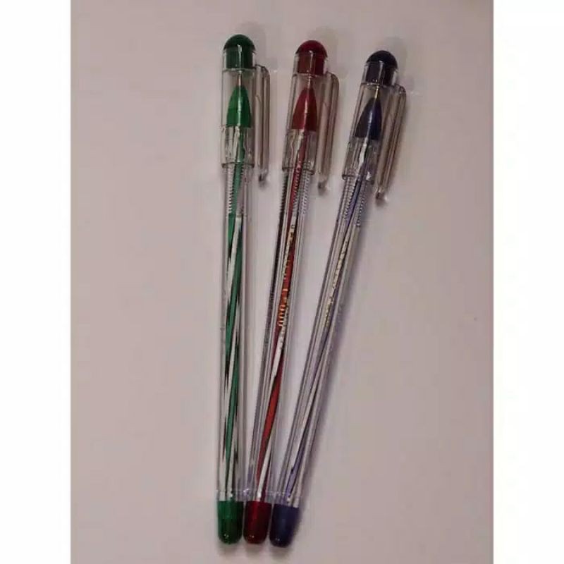 

FASTER Pen C-600 0.7mm black pulpen pena hitam 1Pack / 12Pcs