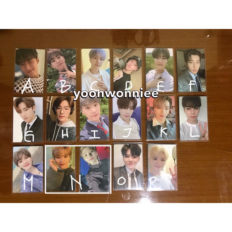 SEVENTEEN Photocard Hoshi Wonwoo Woozi Mingyu Vernon Dino Attacca An Ode Henggarae Semicolon