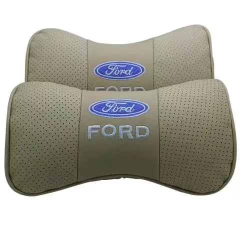 G-club Bantal Sandaran Kepala Bahan Kulit breathable Untuk Ford