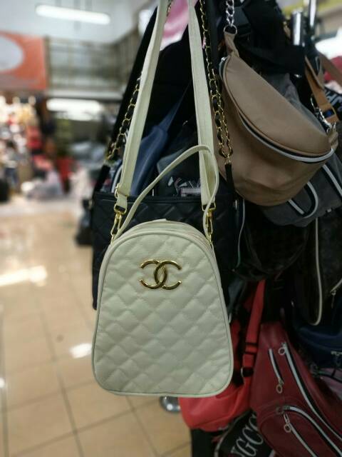 RULLY68 Tas Sling bag cenibell tas selempang wanita 3ruang