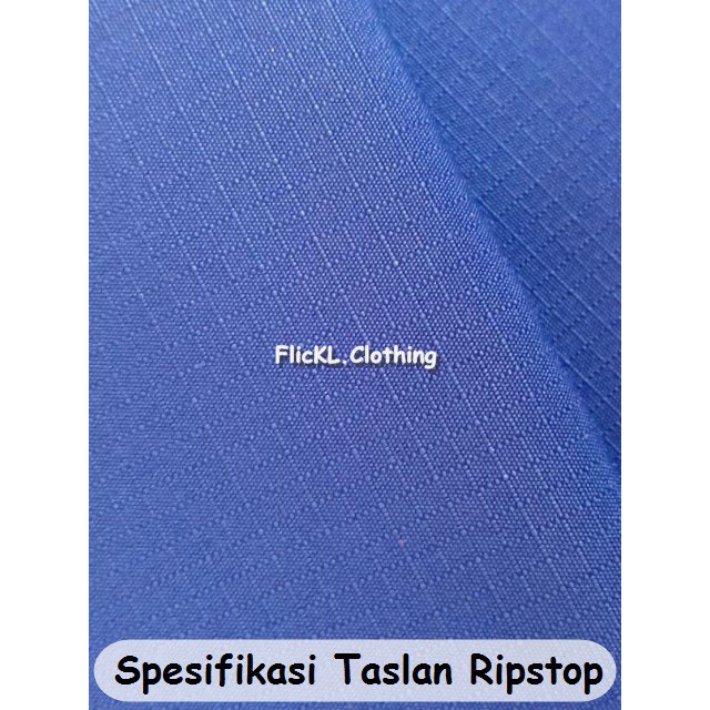 Bahan Kain Taslan Ripstop Serat Kotak Parasit Parasut Waterproof Anti Air Jaket Bomber