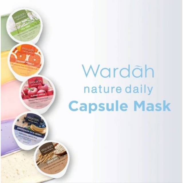 Wardah Nature Daily Capsule Mask 10ml