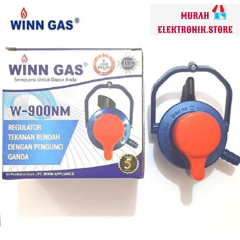 REGULATOR WINN GAS AUTO W-900NM/W-900 (DOUBLE LOCK) Tanpa Meter/W-900M/W-900 M (DenganMeter)