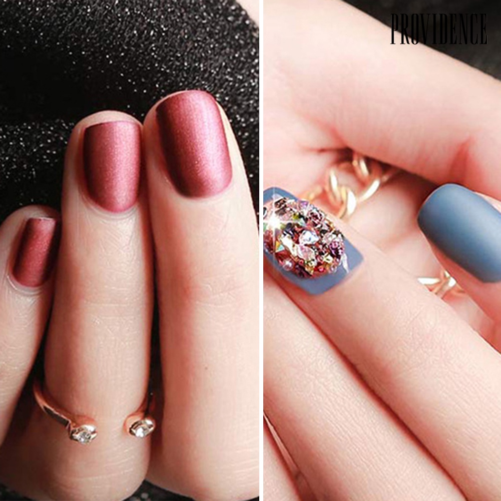 Providence Set Kuas + Buffer + Kikir Kuku Diy Untuk Nail Art