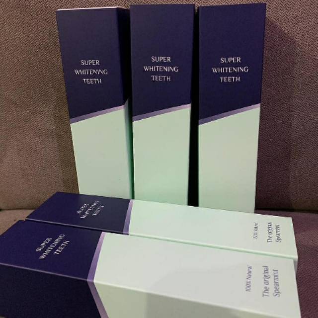 Super whitening teeth