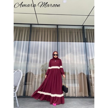 GAMIS AMARA SERIES / GAMIS CERUTY POLOS / GAMIS MALAYSIA / GAMIS MELAYU CERUTY ARMANY / ORI AR'RAFFA
