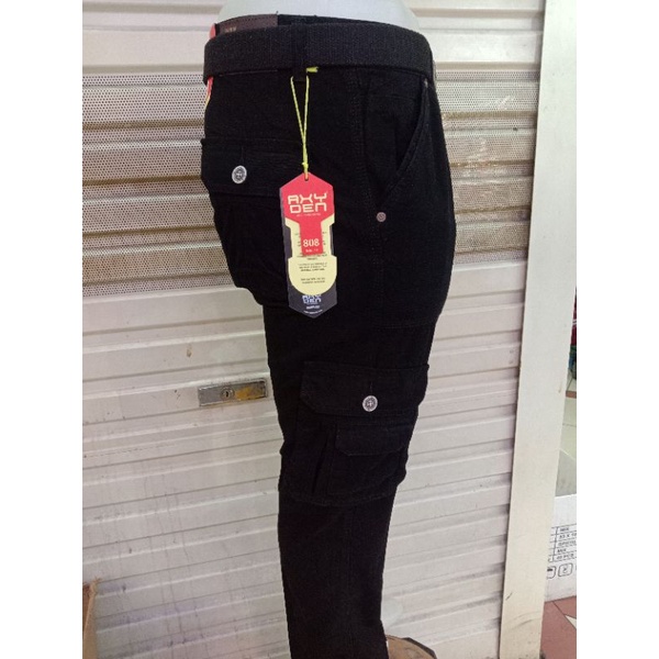 celana panjang kargo//celana kantong banyak//celana PDL