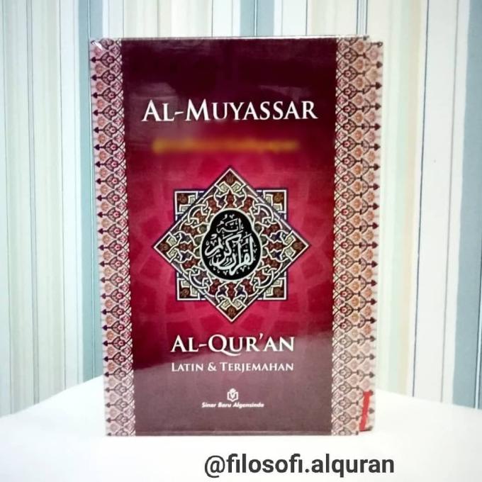 Al-Qur'an Al Muyasar Transliterasi Dan Terjemahan Ukuran Besar MURAH