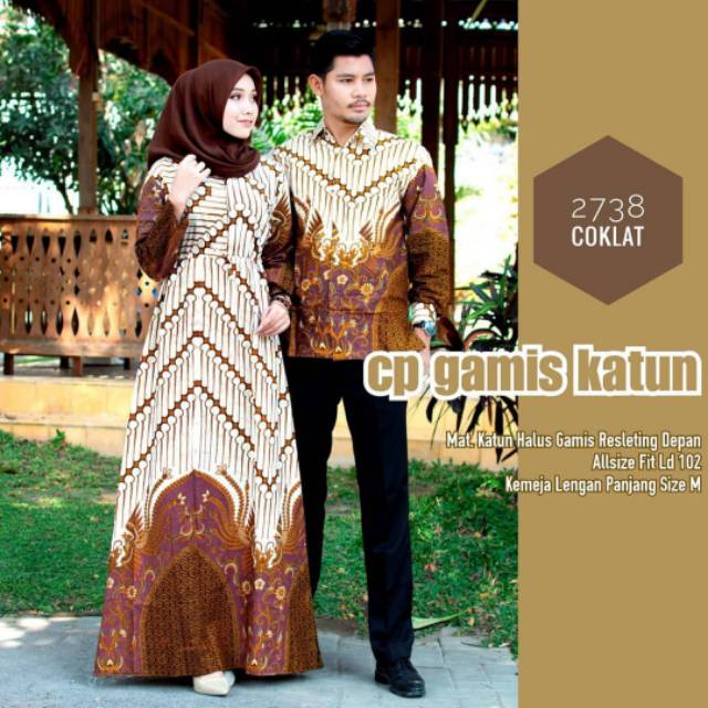 CP GAMIS KATUN NEW MOTIF paling di cari