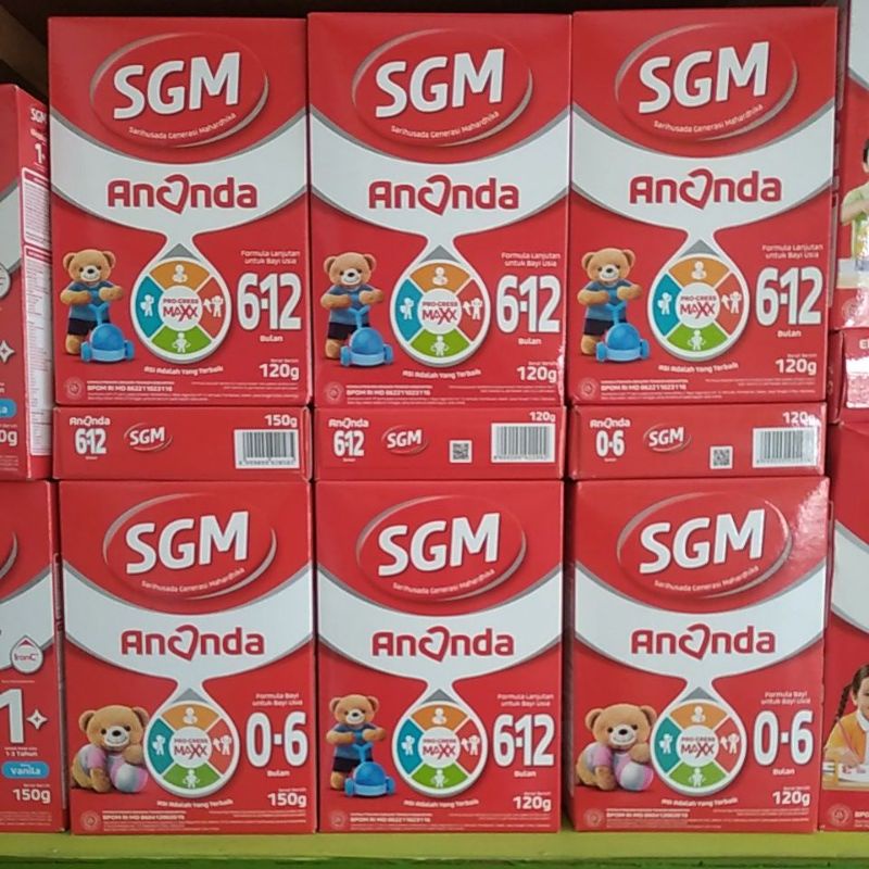 SGM ANANDA 6-12 bulan 120gram