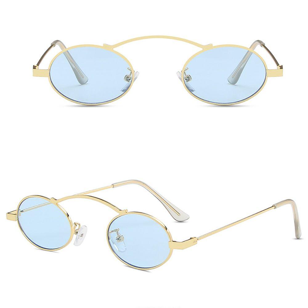 Mxbeauty Ellipse Frame Sunglasses Kaca Mata Anti Radiasi Untuk Wanita Single Beam Metal Frame Perempuan Korea Pria Kacamata Anti Radiasi Untuk Wanita Sale Eyewear Women Glasses