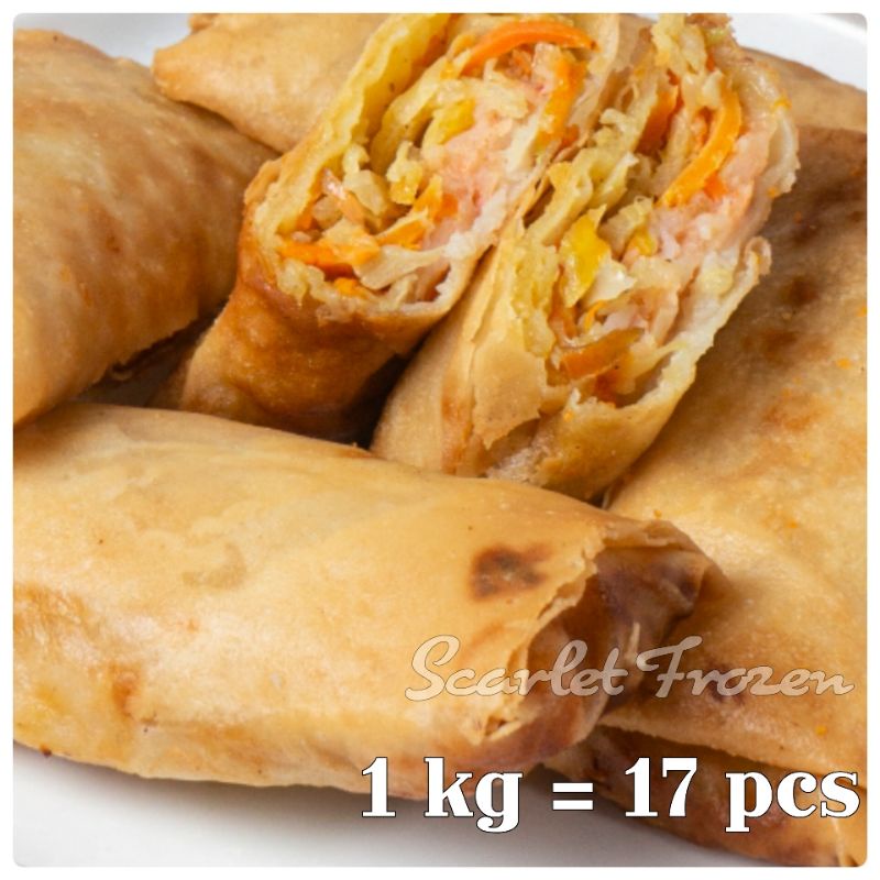 

Shrimp Spring Roll | Lumpia Udang Sayur 17 Pcs