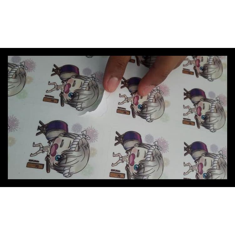 

Cetak Stiker Vinyl + Cutting (Bulat/Oval/Customized) Sale