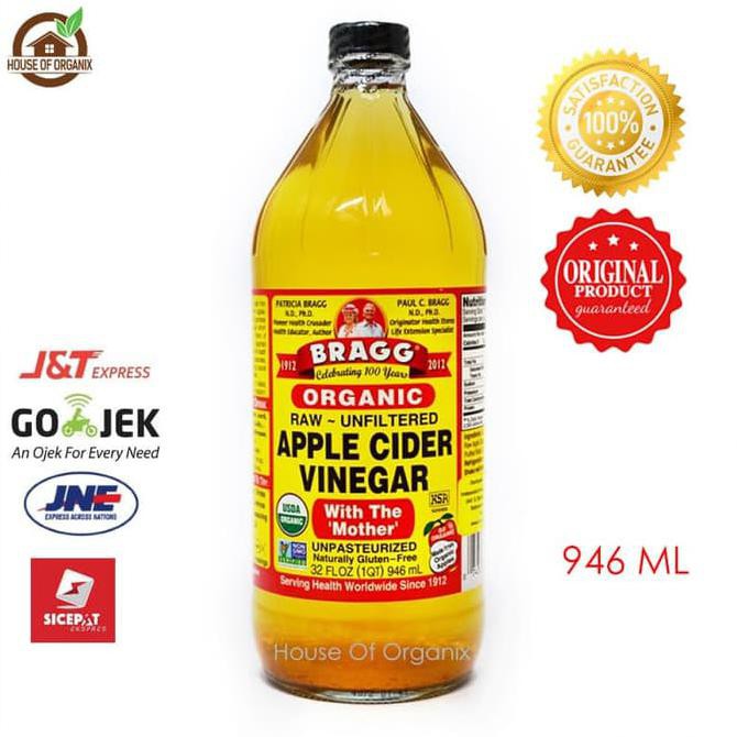 

BRAGG Apple Cider Vinegar ( Cuka Apel) 946 ml