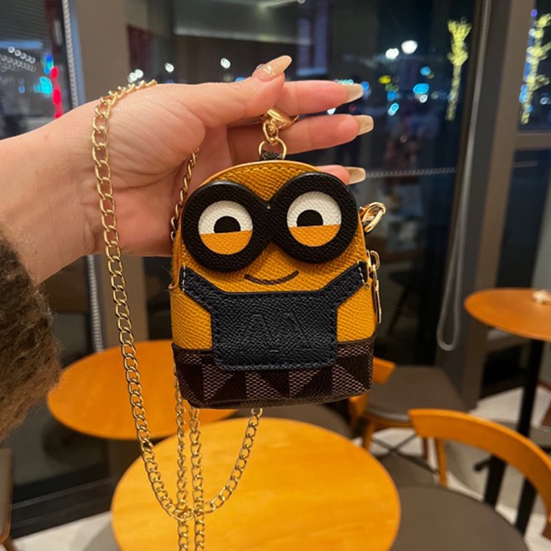 【COD】12/20CM Tas Selempang Wanita Cewek Seri Minion