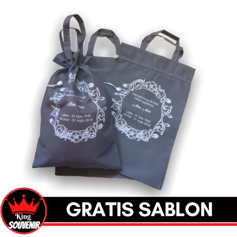 

Tas Pernikahan Murah/ Free Sablon/ SA.NO Alaz