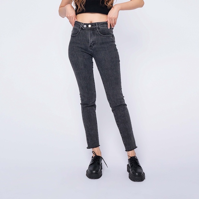 VIERLIN - Jeans 8002 - HIGH WAIST JEANS SKINNY