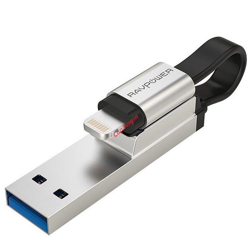 OTG FLASH DRIVE MINI FLASH DRIVE RAVPower IMO13 32G PEN JUMP DRIVE MFi LIGHTNING iOS MAC STORAGE