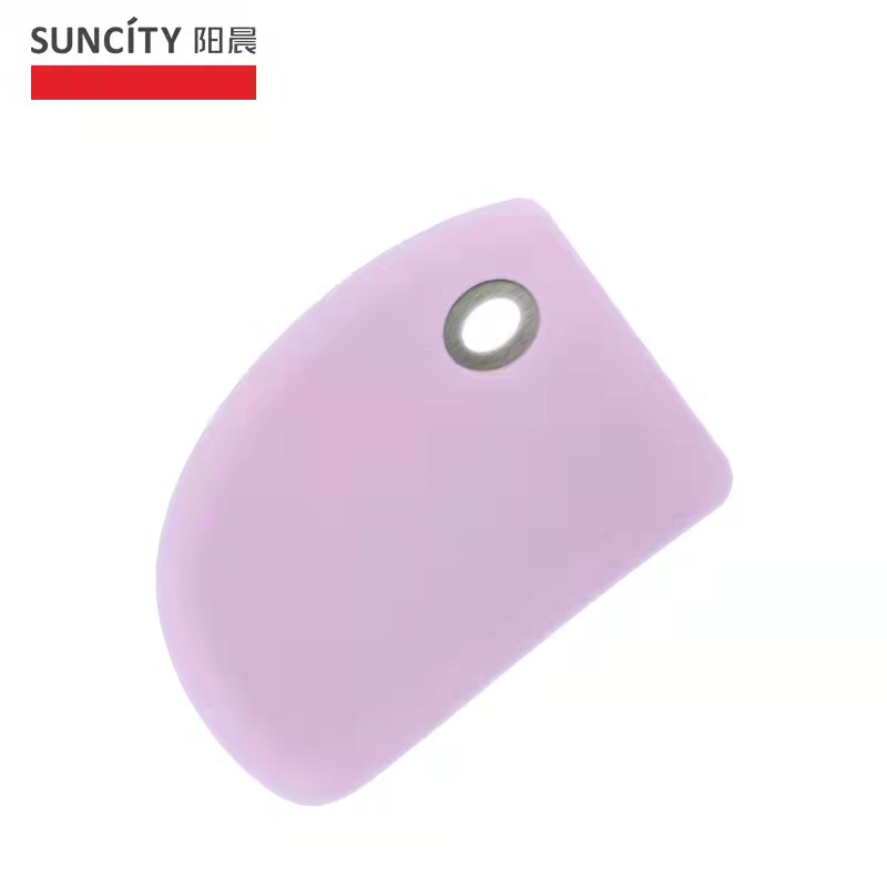 Suncity YC6064 Pemotong Adonan Kue Silica Gel Dough Scrapper Pink