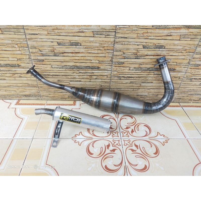 knalpot RCB RX KING RX SPECIAL model Repsol plat karat // suara garing istimewa RX-King RX king rxk 
