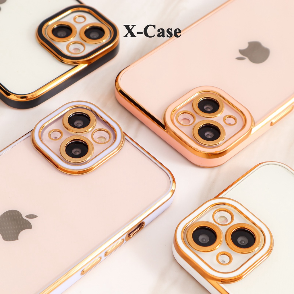 Lens Cover Electroplating Soft Case Full Cover iPhone 11 12 13 MINI PRO MAX