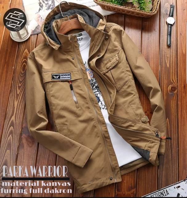 JAKET PARKA PRIA Warrior Sensor  Murah Terbaru