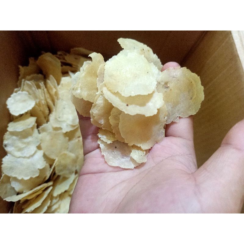 Emping Ceplis Melinjo ASLI!!! 500G Gram Kulon Banten Kualitas Terbaik Tipis Dan Dijamin Mekar Renyah