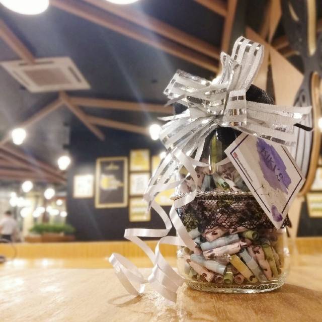 Quotes Notes Memories In Jar Hitam Shopee Indonesia