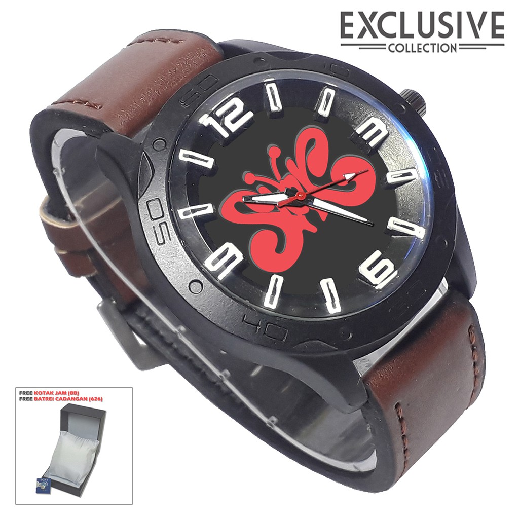 Jam tangan SLANK Kalep Coklat (Exclusive)