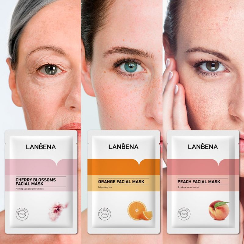 [BPOM] LANBENA Facial Sheet Mask | Blackhead Mask