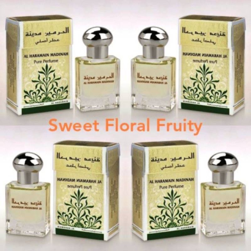 parfum Al haramain  Madinah original UEA