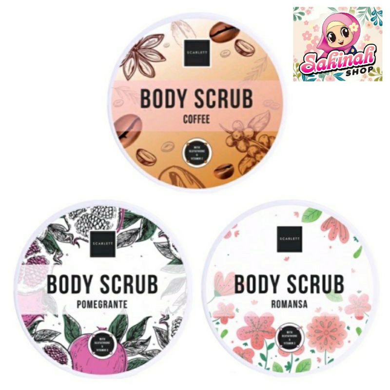 SCARLETT BODY SCRUB