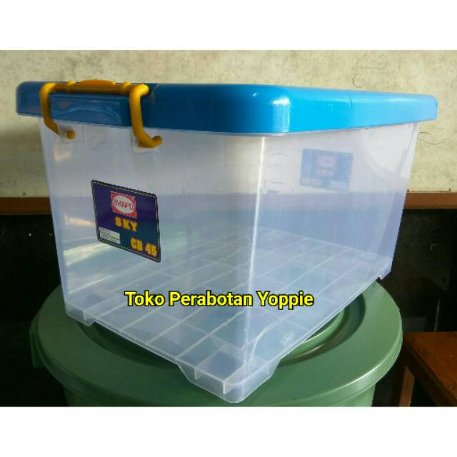 Container Box Plastik / Container Box Shinpo 45 / CB 45 / Box Kontainer / Box Serbaguna