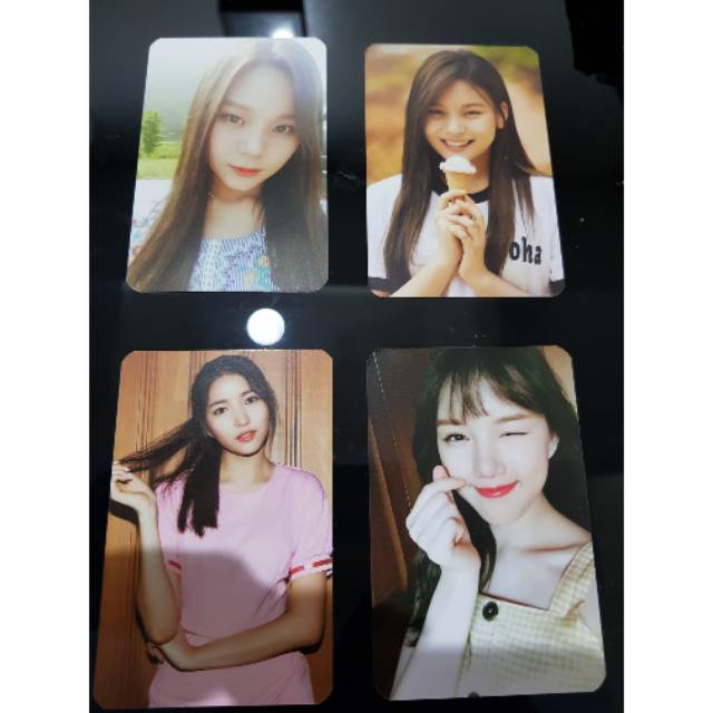 Gfriend Parallel Photocards.