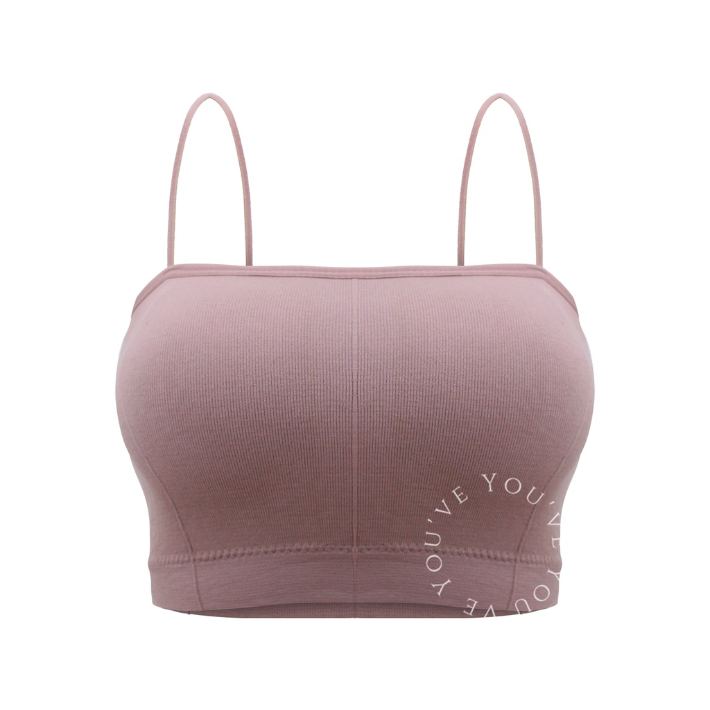 You’ve (YouHave) Tanktop Busa Tali Tank Top Crop Top Croptop Wanita Tali Spaghetti Sport Bra 100076